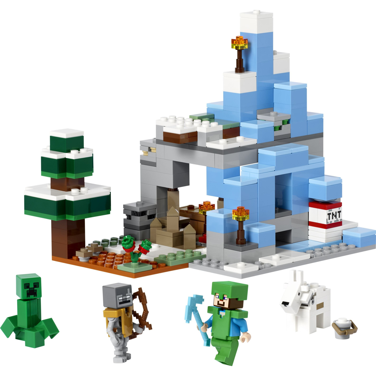 Конструктор LEGO Minecraft Замерзшие верхушки 304 детали (21243-) изображение 2
