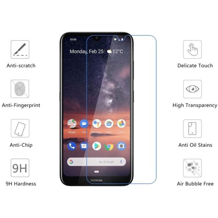 Скло захисне Drobak Nokia 2.4 (232372) зображення 3