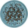 Посуда для кошек Trixie Коврик Pillars Медленное кормление d 35 см (голубой) (4011905250380) изображение 7