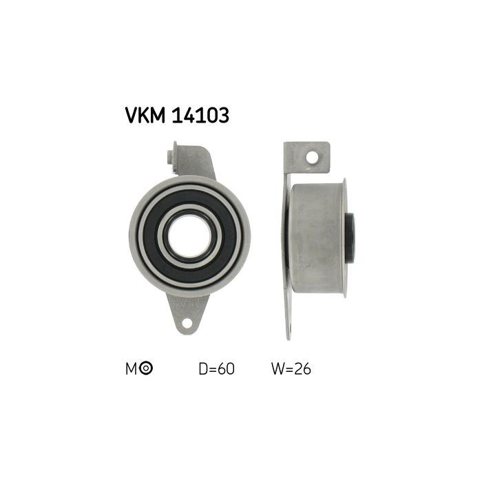 Ролик натяжителя ремня SKF VKM 14103