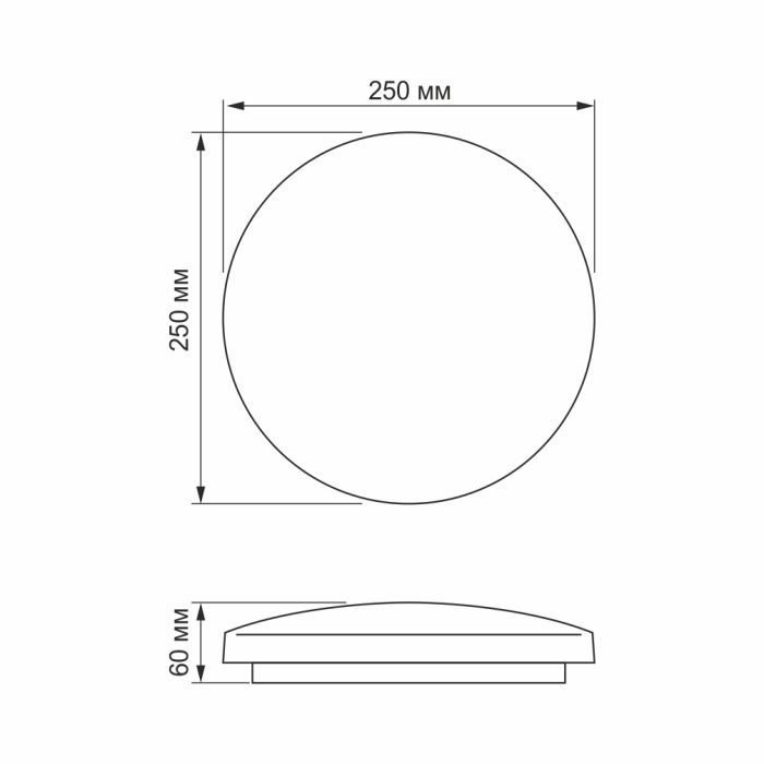 Світильник TITANUM LED 18W 5000K Зоряне небо (TLCL-185S) зображення 2