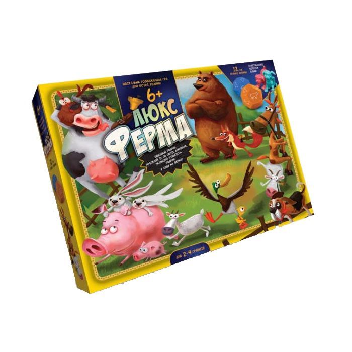 Настольная игра Danko Toys Ферма Люкс, украинская (G-FL-UA-01-01)