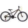 Велосипед Discovery 24" Rider AM Vbr рама-11,5" 2022 Grey/Yellow (OPS-DIS-24-313)