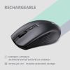 Мишка 2E MF270 Silent Rechargeable Wireless Black (2E-MF270WBK) зображення 4