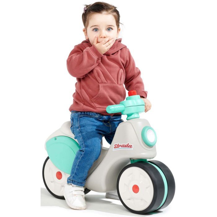 Беговел Falk Strada бело-розовый (802S) изображение 4