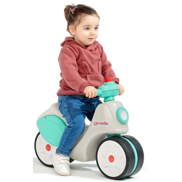 Беговел Falk Strada бело-розовый (802S) изображение 5