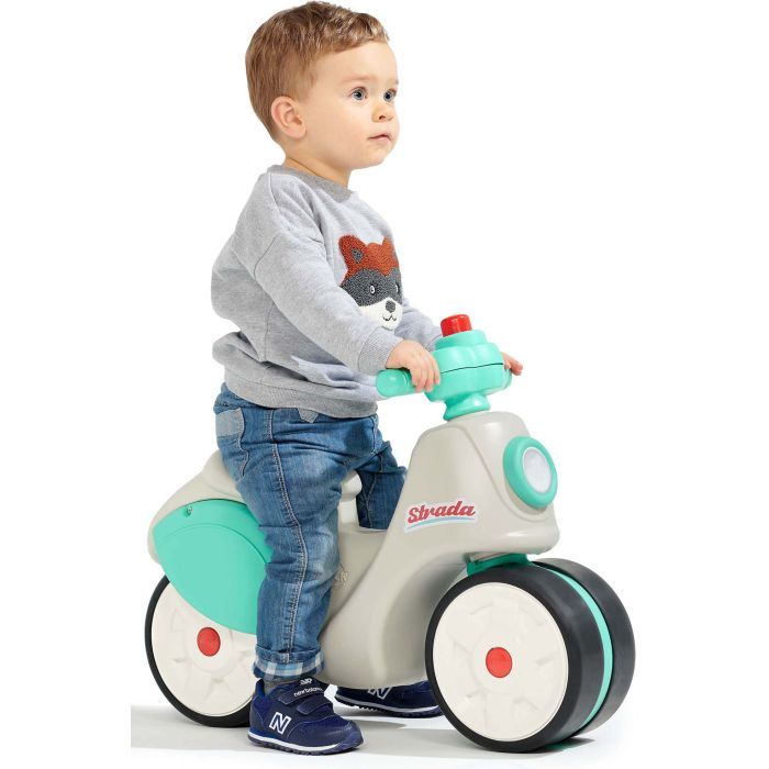 Беговел Falk Strada бело-розовый (802S) изображение 6