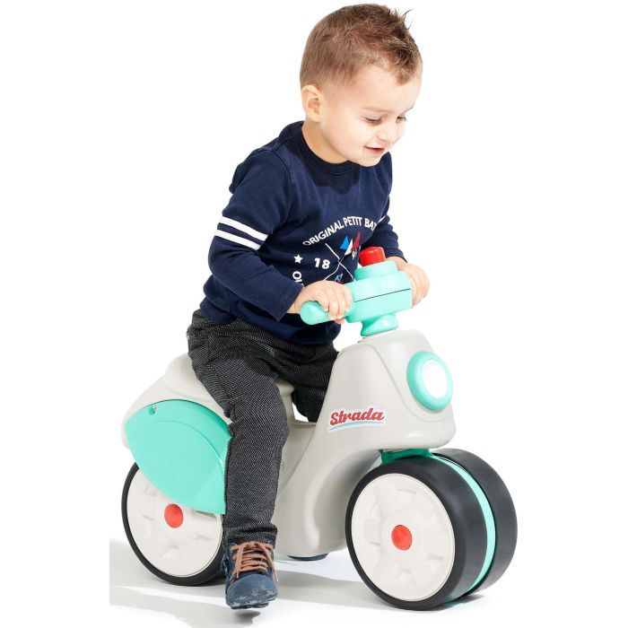 Беговел Falk Strada бело-розовый (802S) изображение 8