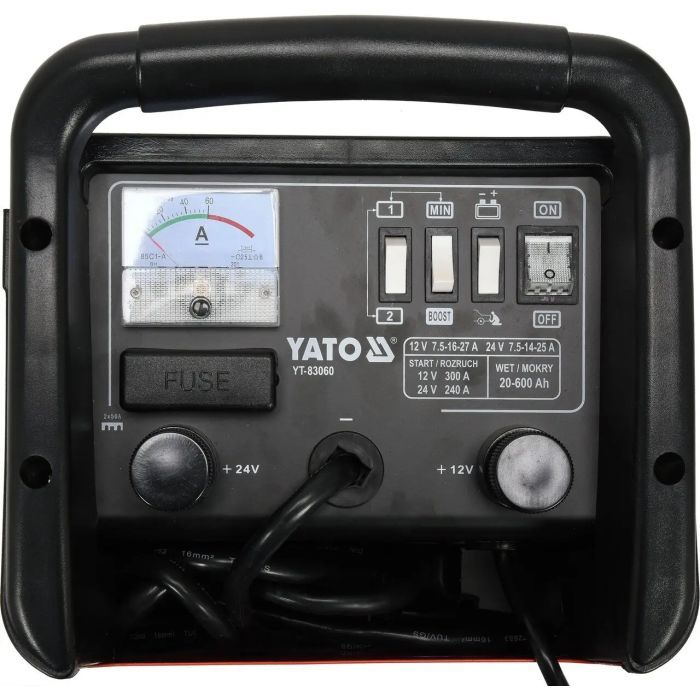 Пуско зарядное устройство Yato YT-83060 изображение 2
