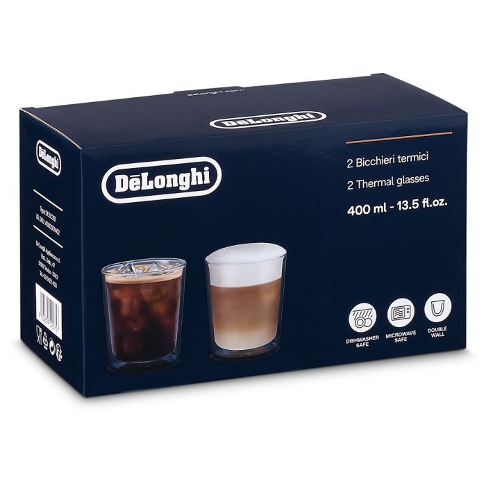 Набор стаканов DeLonghi Drinks 400 мл 2 шт (00000024278) изображение 3