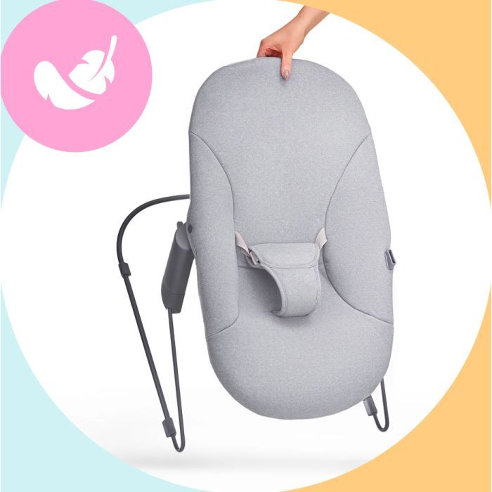 Крісло-гойдалка Kinderkraft Calmee Grey (5902533919048) зображення 9