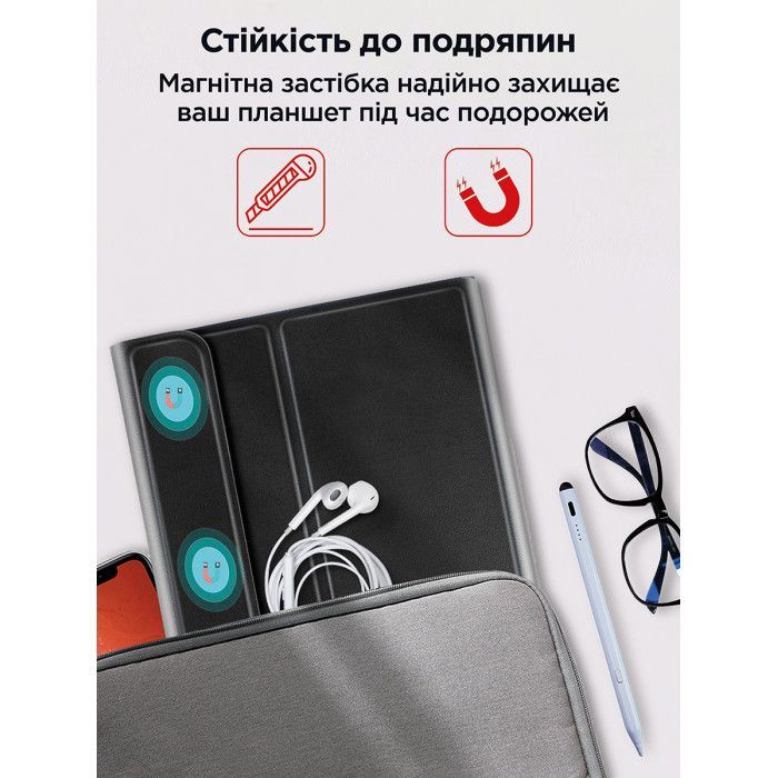 Чохол до планшета AirOn Premium Lenovo Tab M10 Plus 3rd Gen 2022 10.6 " BT Keyboard (4822352781084) зображення 11