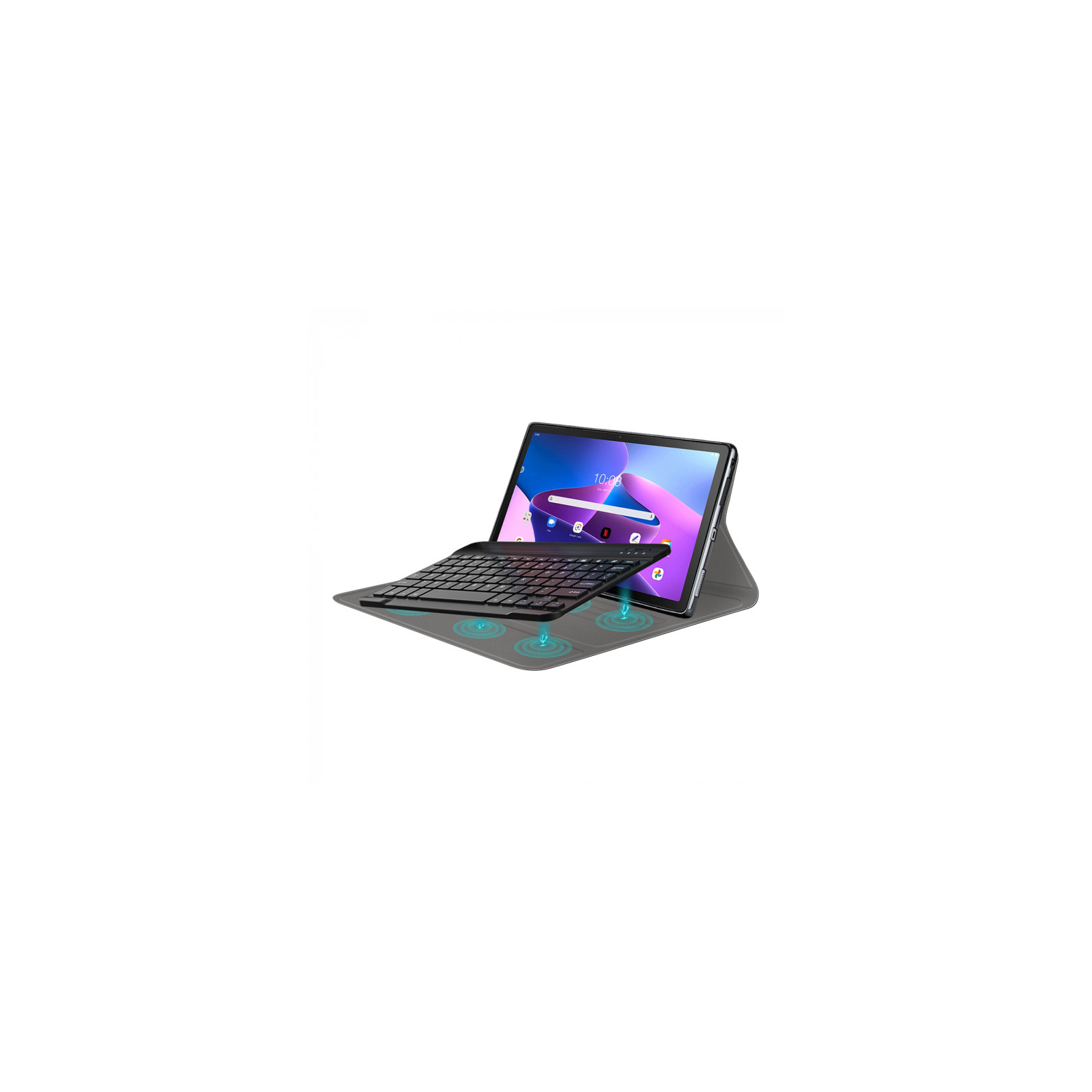 Чохол до планшета AirOn Premium Lenovo Tab M10 Plus 3rd Gen 2022 10.6 " BT Keyboard (4822352781084) зображення 4