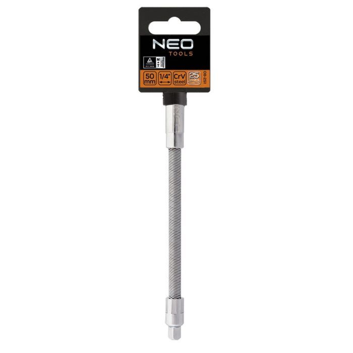 Подовжувач для інструменту Neo Tools 1/4", 140 мм, CrV (08-557) зображення 2