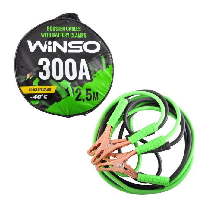Провода для запуска для автомобиля WINSO 300А, 2,5м (138310) изображение 3