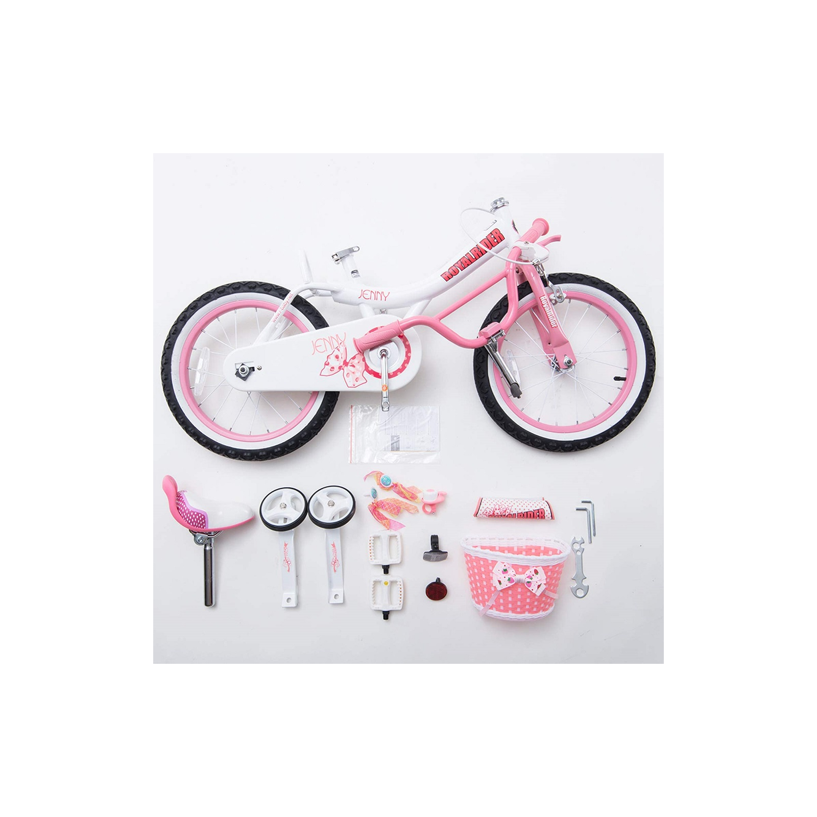 Детский велосипед Royal Baby Jenny Girls 16" Officaial UA Розовый (RB16G-4-PNK) изображение 9