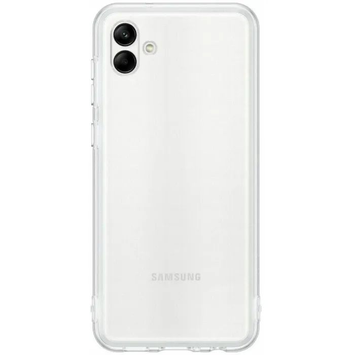 Чехол для мобильного телефона Samsung Samsung A04 Soft Clear Cover Transparency (EF-QA045TTEGRU) изображение 2