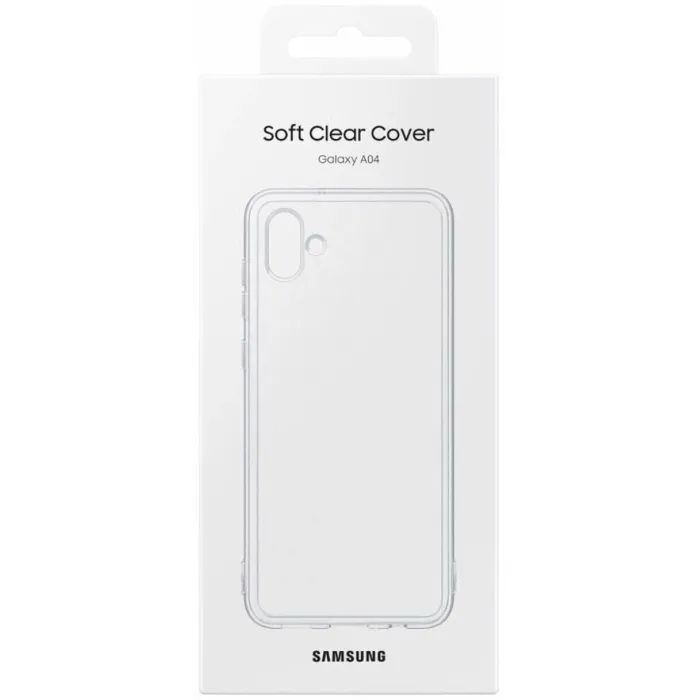 Чехол для мобильного телефона Samsung Samsung A04 Soft Clear Cover Transparency (EF-QA045TTEGRU) изображение 5