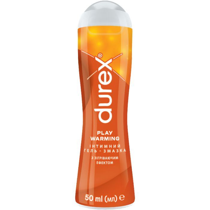 Интимный гель-смазка Durex Play Warming с согревающим эффектом (лубрикант) 50 мл (4820108005334)