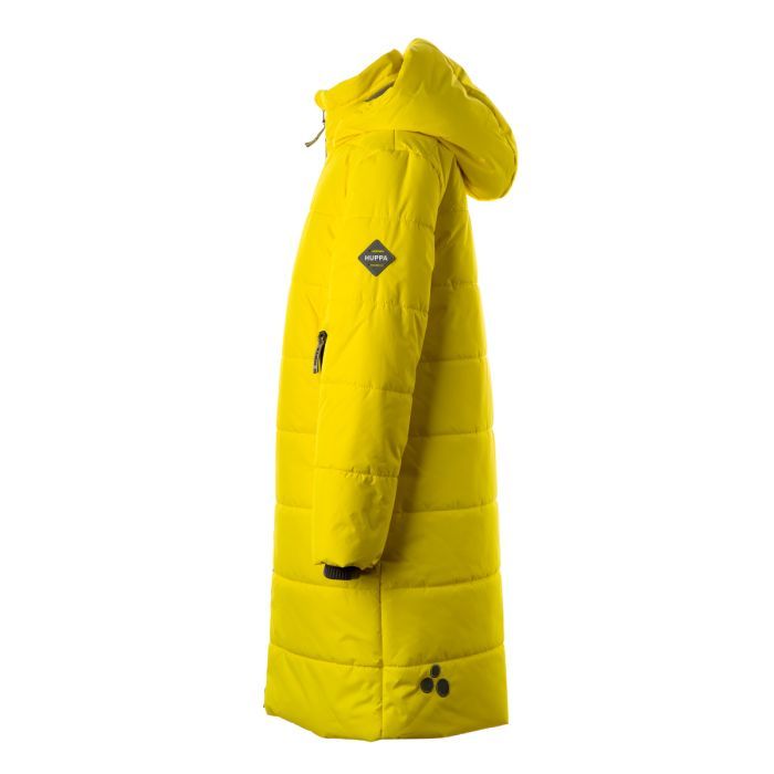 Пальто детское Huppa NINA 12590030 жёлтый 152 (4741632123885) изображение 3