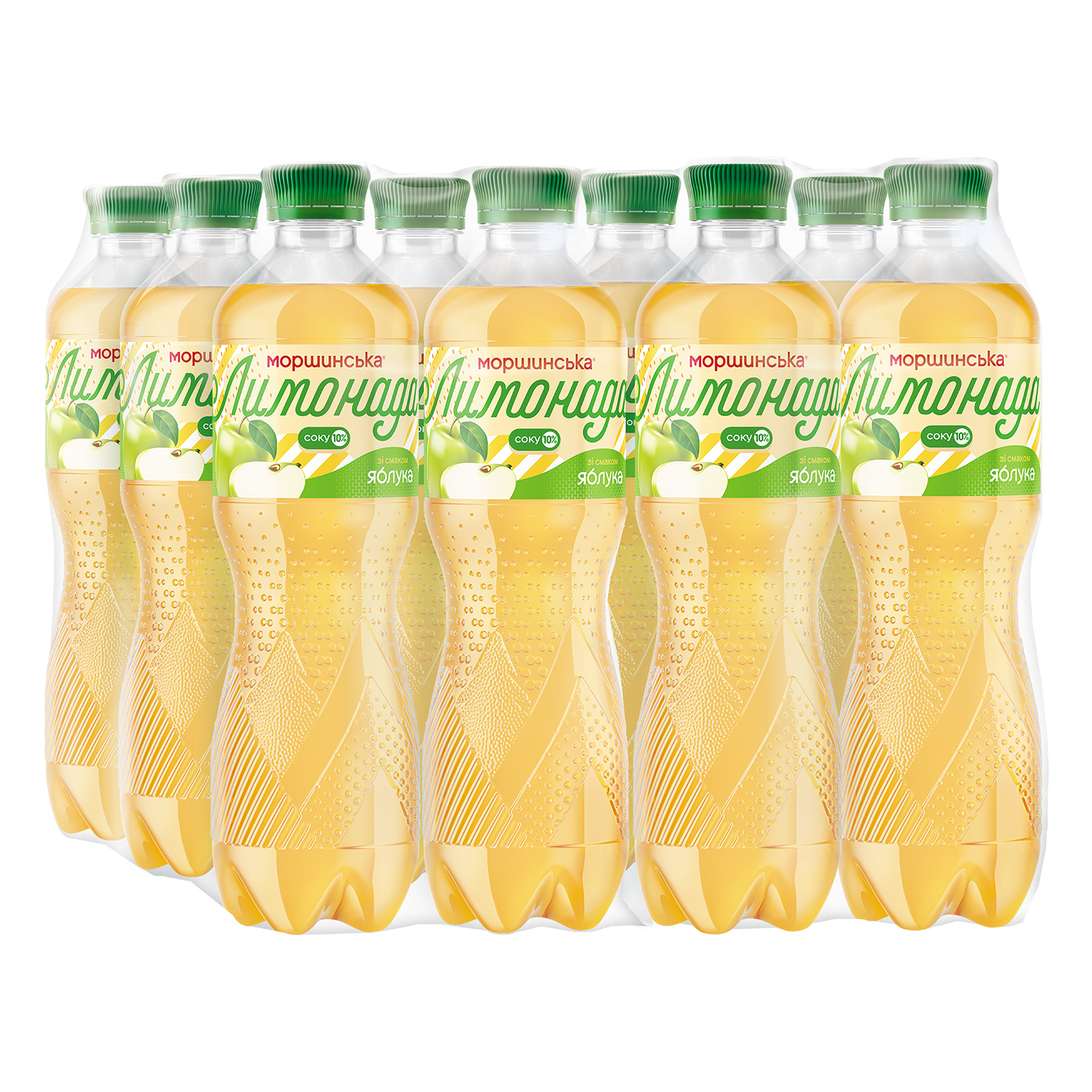 Напиток Моршинська сокосодержащий Лимонада со вкусом Яблока 0.5 л (4820017002868) изображение 2