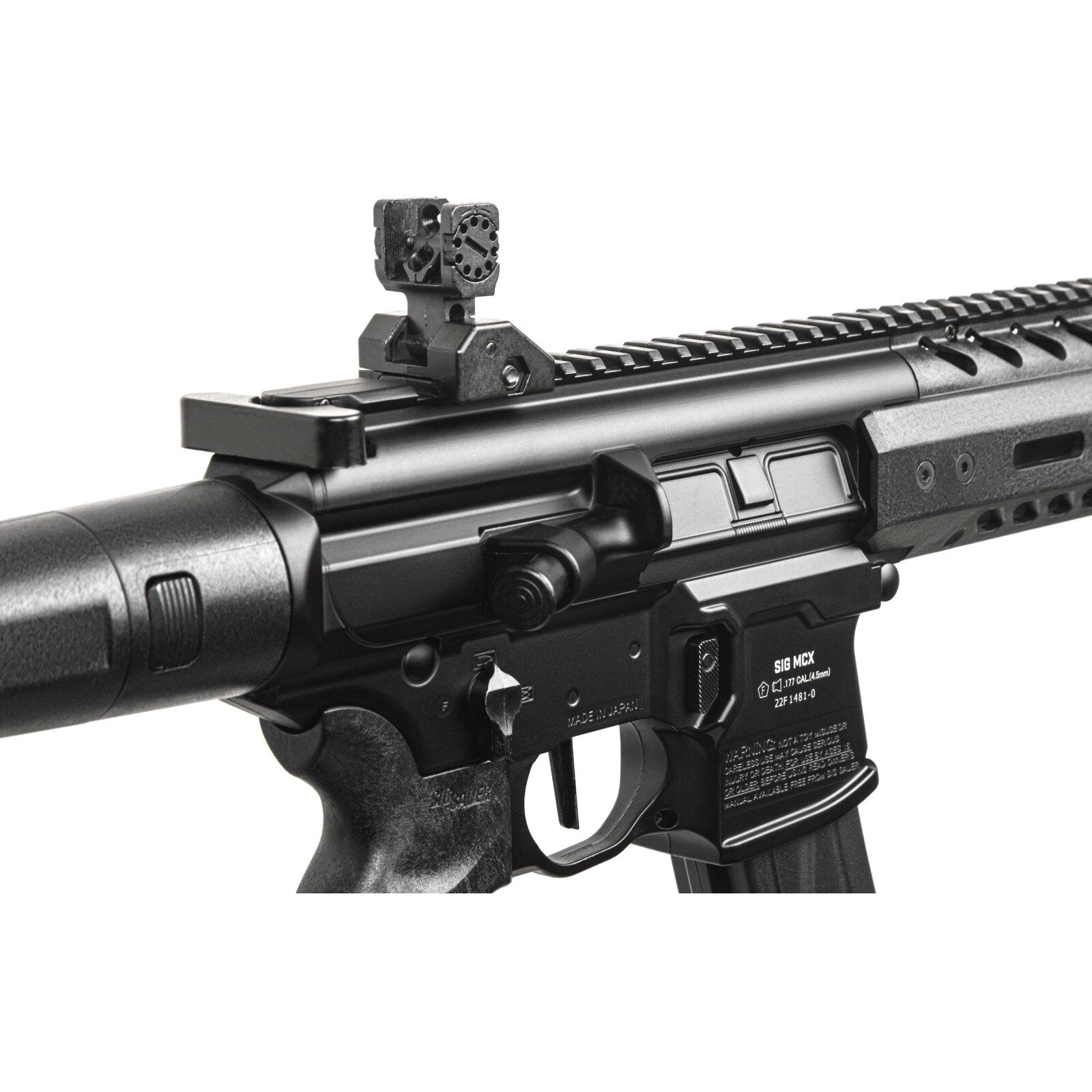 Пневматическая винтовка Sig Sauer MCX GEN II Black (AIR-MCX-177-G2-BLK) изображение 5