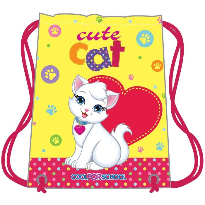Сумка для взуття Cool For School Cute Cat (CF85764) зображення 2