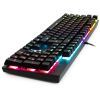 Клавіатура Vinga KBGM-101 LED Red Switch USB Black (KBGM-101 Black) зображення 3
