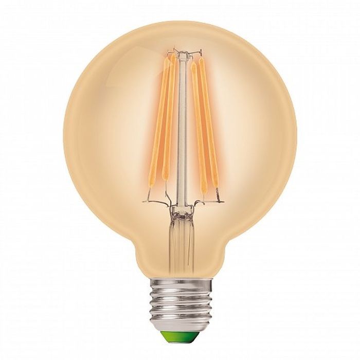 Лампочка Eurolamp G95 12W E27 4000K (LED-G95-12274(Amber)) зображення 2