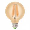 Лампочка Eurolamp G95 12W E27 4000K (LED-G95-12274(Amber)) зображення 2