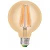 Лампочка Eurolamp G95 12W E27 4000K (LED-G95-12274(Amber))