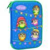 Пенал Cool For School с тиснением 1 отделение Голубой (QT-5669-Blue)