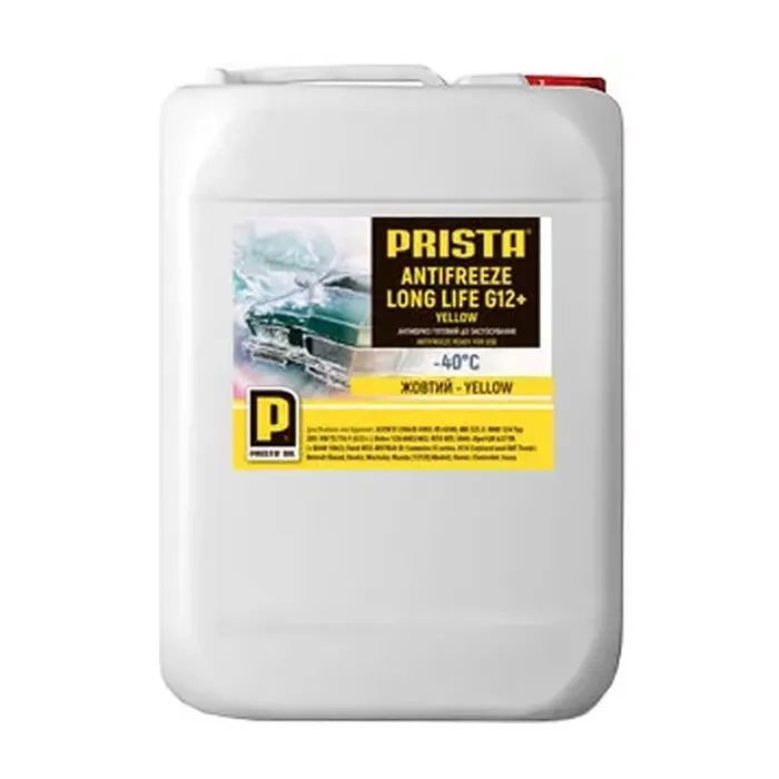 Антифриз PRISTA Long Life G12+ Yellow 10л (74627)