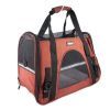 Переноска для животных AnimAll HJ-8003 мягкая 48х25х33 см бордовая (2000981206246)