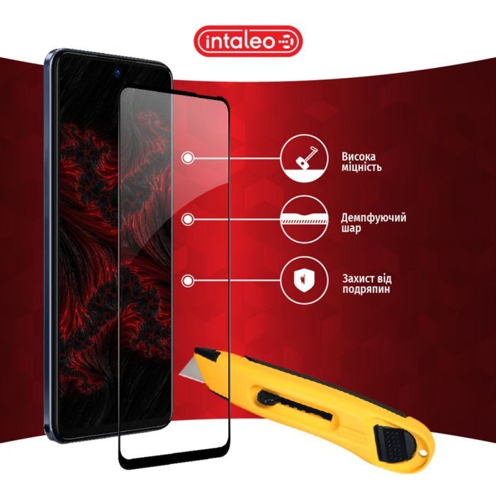 Скло захисне Intaleo Full Glue Tecno Camon 18 (1283126529146) зображення 4