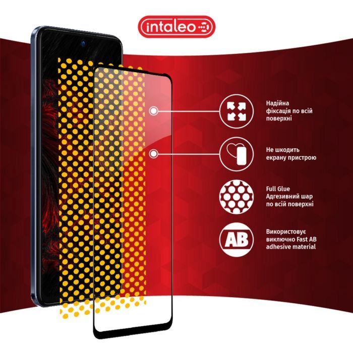 Скло захисне Intaleo Full Glue Tecno Camon 18 (1283126529146) зображення 6