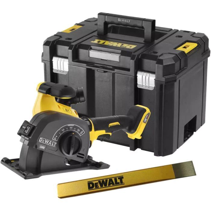 Штроборез DeWALT 54В XR FLEXVOLT Li-lon, диск 125х22.23 мм, TSTAK (без АКБ и ЗУ) (DCG200NT)