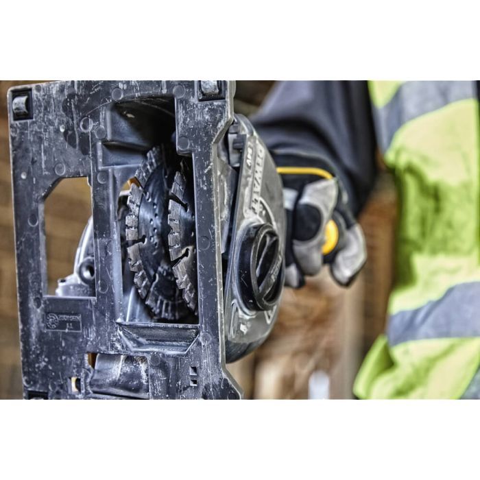 Штроборез DeWALT 54В XR FLEXVOLT Li-lon, диск 125х22.23 мм, TSTAK (без АКБ и ЗУ) (DCG200NT) изображение 7