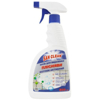 Спрей для чищення ванн San Clean Oxygen Активний Без хлору Для видалення цвілі 500 г (4820003544907)
