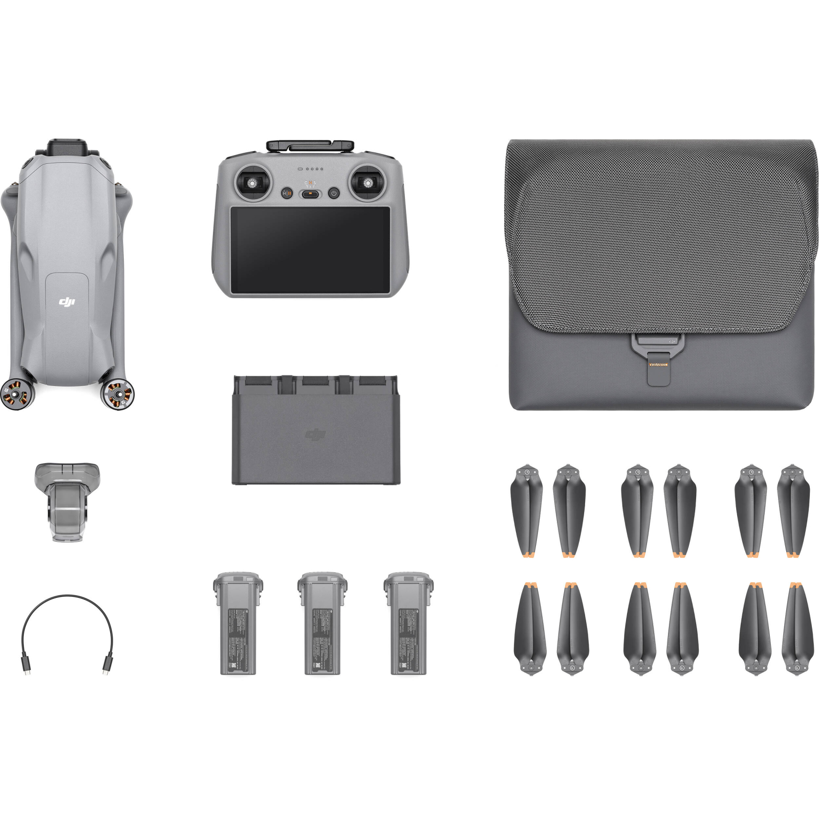 Квадрокоптер DJI Air 3 Fly More Combo with RC 2 (CP.MA.00000693.04) изображение 12