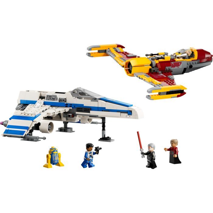 Конструктор LEGO Star Wars Истребитель Новой Республики E-Wing против Звездного истребителя Шин Хати 1056 деталей (75364) изображение 2