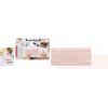 Клавіатура Logitech K380s Multi-Device Bluetooth UA Rose (920-011853) зображення 6
