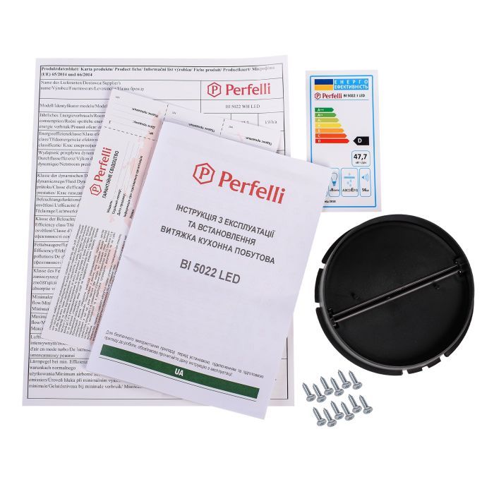 Витяжка кухонна Perfelli BI 5022 I LED зображення 10
