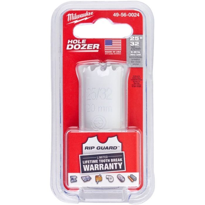 Коронка Milwaukee Bi-Metal 33мм (49560067) изображение 2