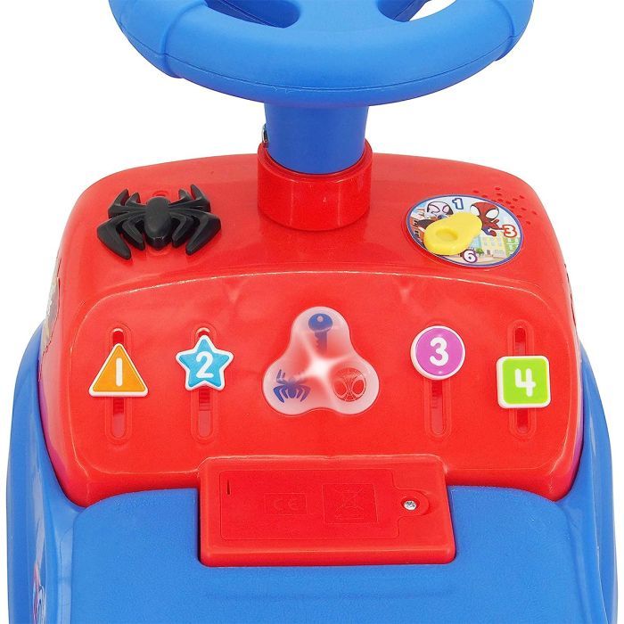 Чудомобиль Kiddieland мини – Команда Спайди (свет, звук) (061556) изображение 3