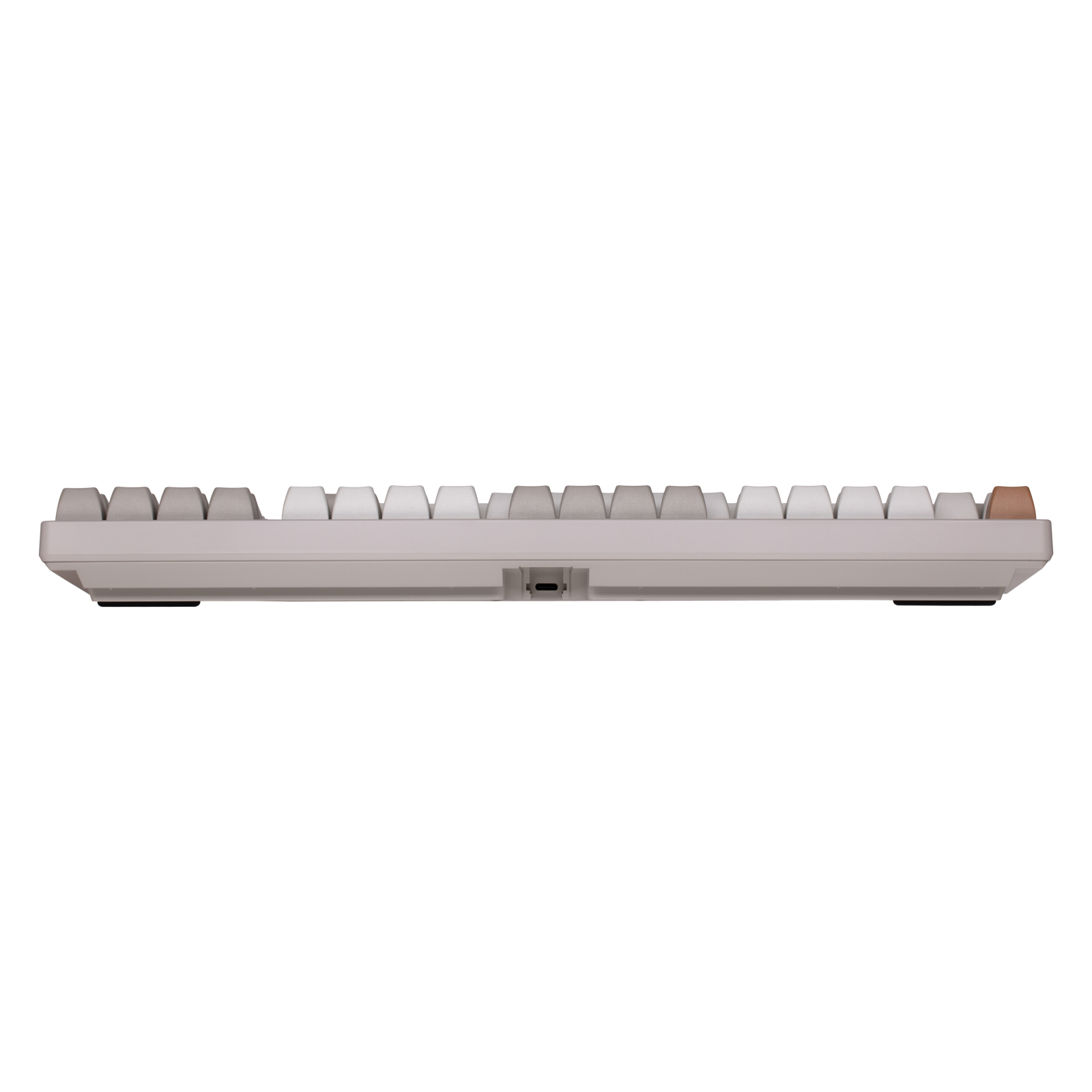 Клавіатура Akko 3098S One Piece Calligraphy 98Key CS Jelly White Hot-swappable USB UA RGB Gray (6925758616782) зображення 7