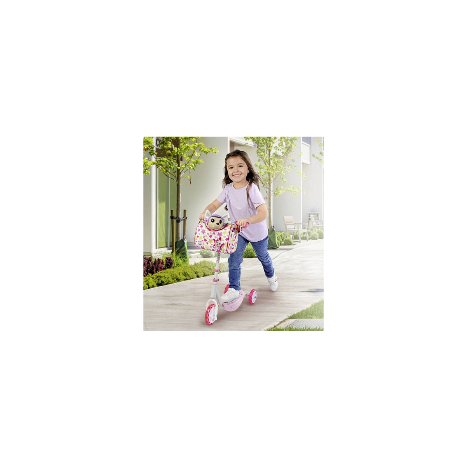 Мягкая игрушка Chi Chi Love Собачка Перевозка с сумочкой и защитным шлемом 20 см (5890036) изображение 9
