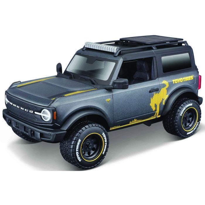 Машина Maisto Ford Bronco 2021 Badlands 1:24 Сірий металік (32541 met. grey) зображення 4