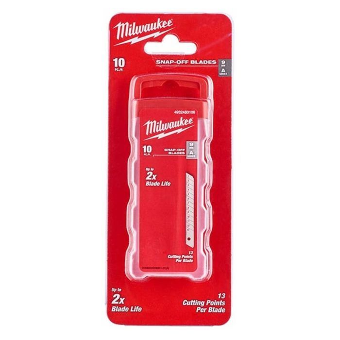 Лезвие Milwaukee сегментированное 9 мм, 10 шт (4932480106) изображение 2