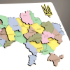 Набор для творчества Rosa Talent Карта Украины 3D пастельные цвета 30.5х37.5 см (4823098532545) изображение 3